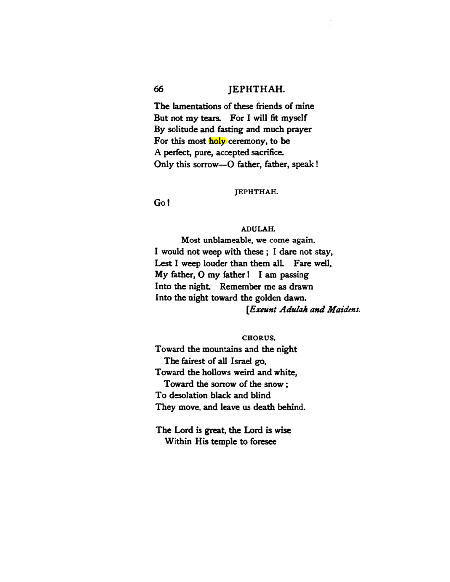 Original scan of Jephthah and Other Mysteries, PDF page 88