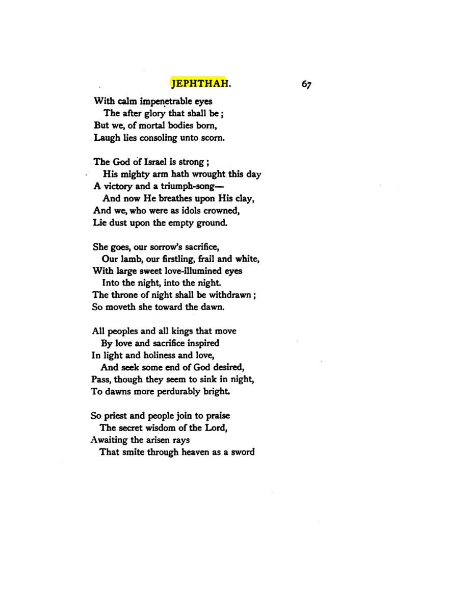 Original scan of Jephthah and Other Mysteries, PDF page 89