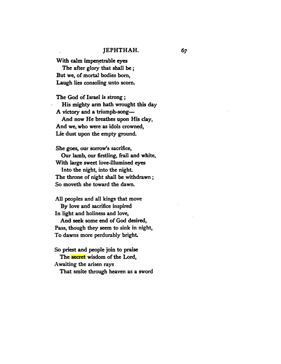 Original scan of Jephthah and Other Mysteries, PDF page 89