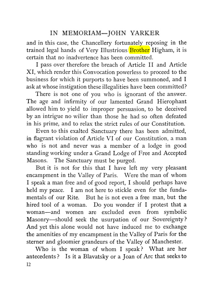 Original scan of John Yarker – In Memoriam, PDF page 12