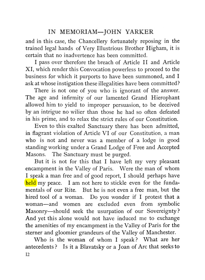 Original scan of John Yarker – In Memoriam, PDF page 12
