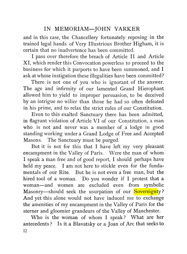 Original scan of John Yarker – In Memoriam, PDF page 12
