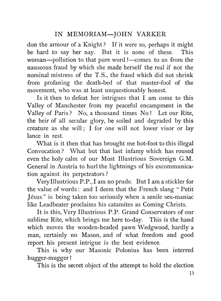 Original scan of John Yarker – In Memoriam, PDF page 13