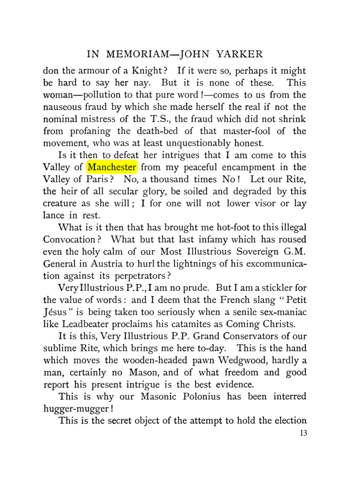 Original scan of John Yarker – In Memoriam, PDF page 13