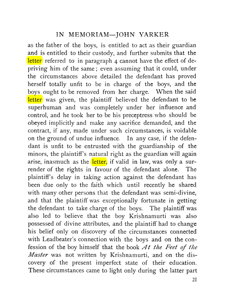 Original scan of John Yarker – In Memoriam, PDF page 21