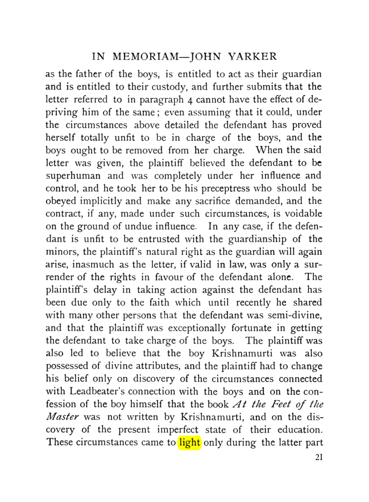 Original scan of John Yarker – In Memoriam, PDF page 21