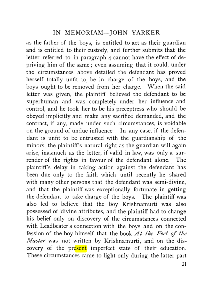 Original scan of John Yarker – In Memoriam, PDF page 21