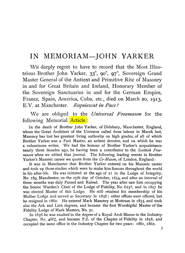 Original scan of John Yarker – In Memoriam, PDF page 3