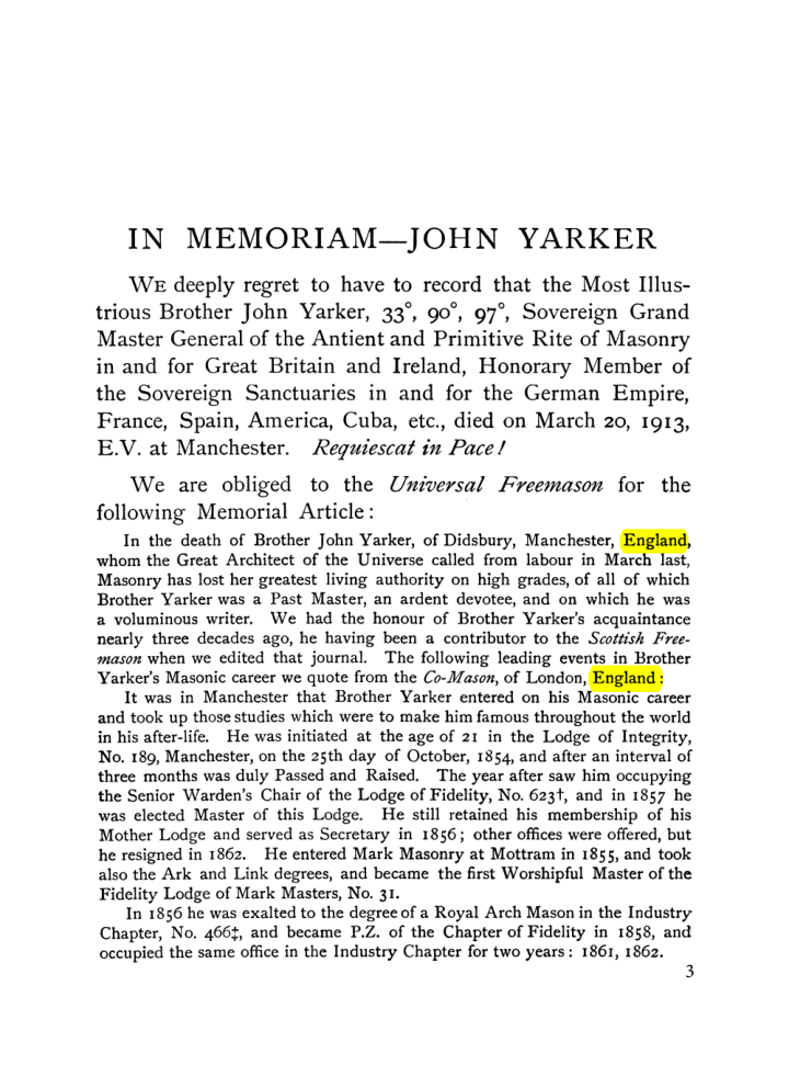 Original scan of John Yarker – In Memoriam, PDF page 3