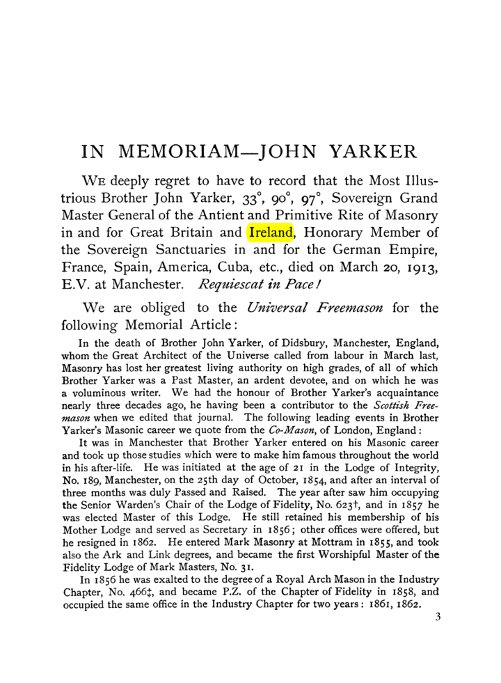 Original scan of John Yarker – In Memoriam, PDF page 3