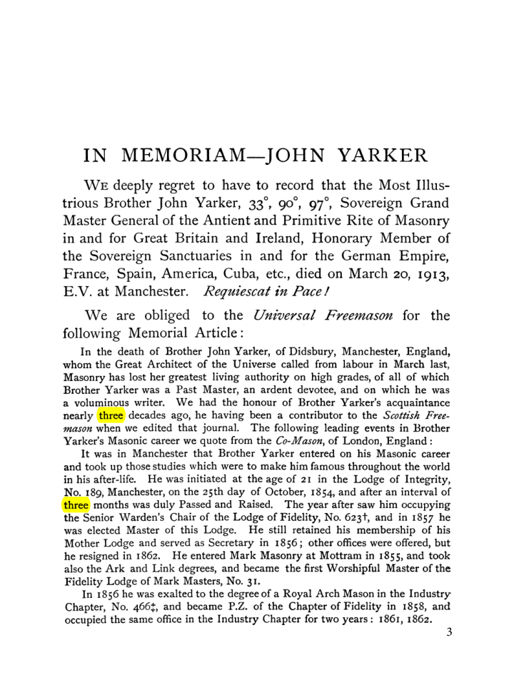 Original scan of John Yarker – In Memoriam, PDF page 3