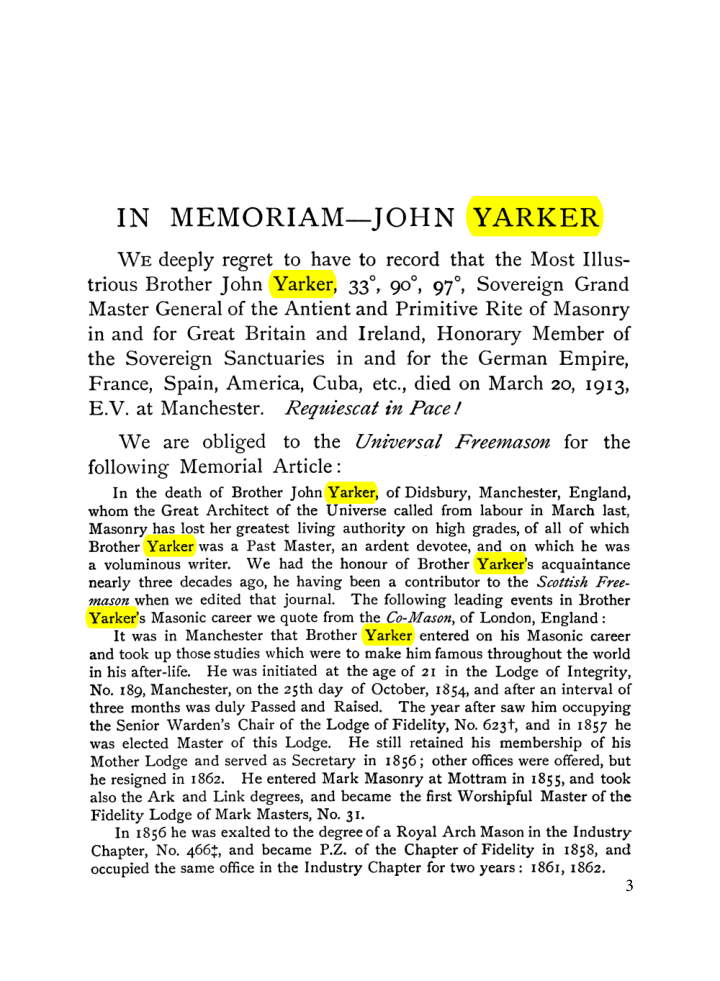 Original scan of John Yarker – In Memoriam, PDF page 3