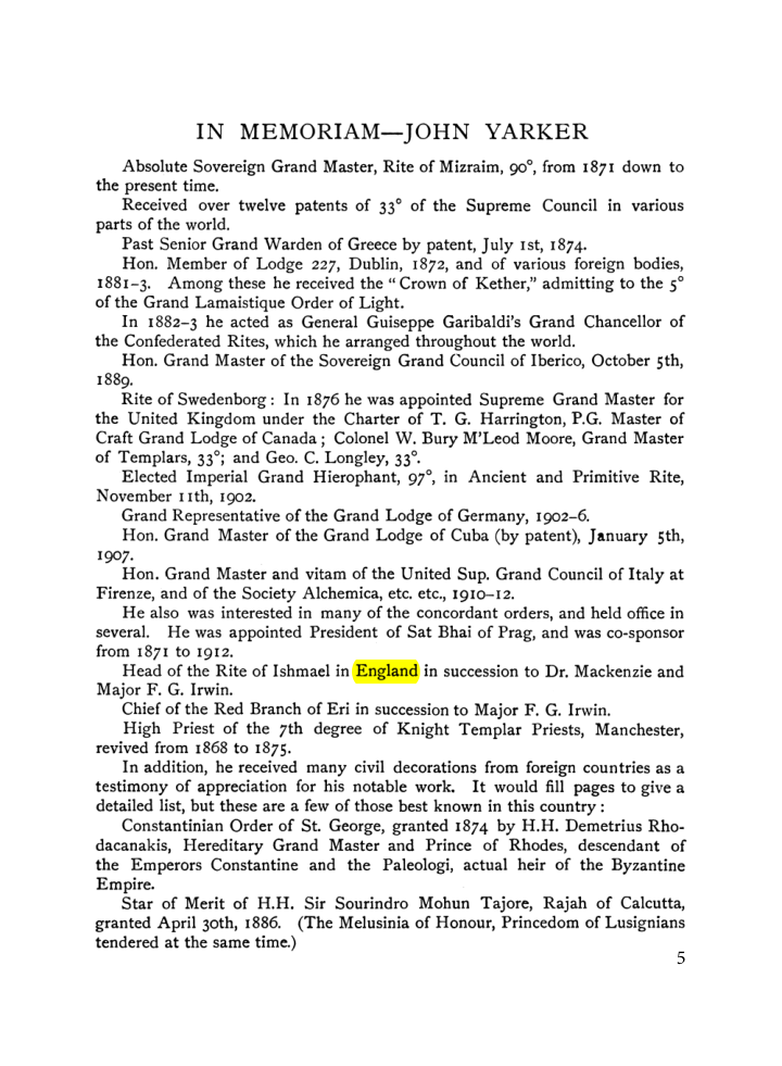 Original scan of John Yarker – In Memoriam, PDF page 5