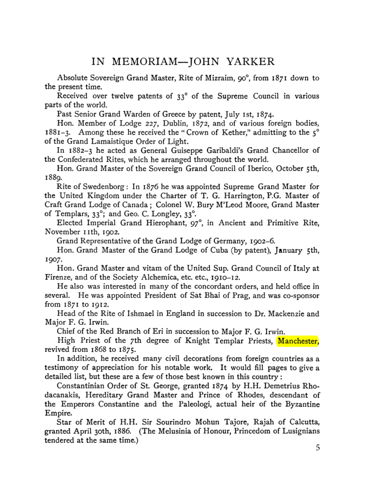 Original scan of John Yarker – In Memoriam, PDF page 5