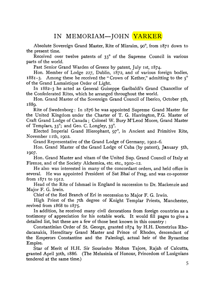 Original scan of John Yarker – In Memoriam, PDF page 5