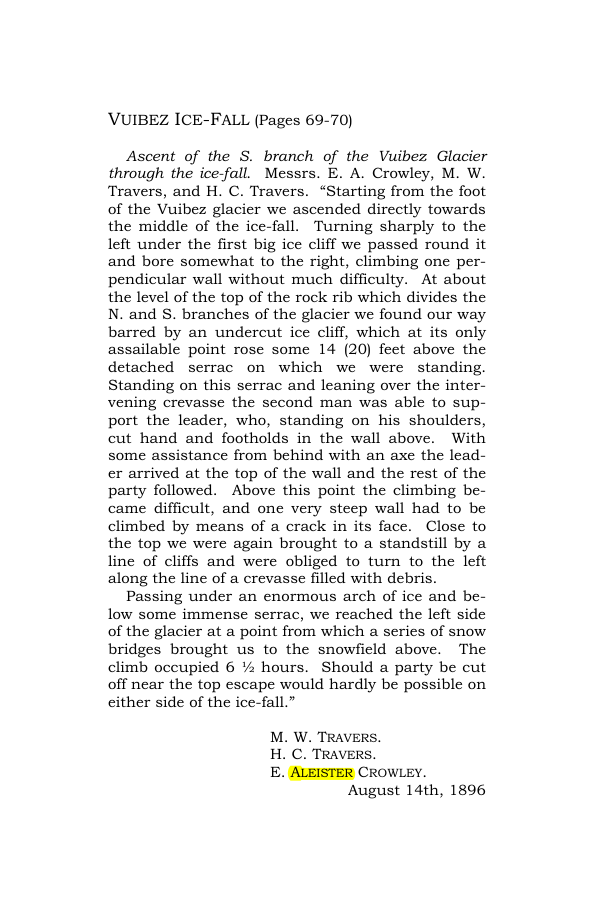 Original scan of Guide to the Walks & Climbs Around Arolla, PDF page 2