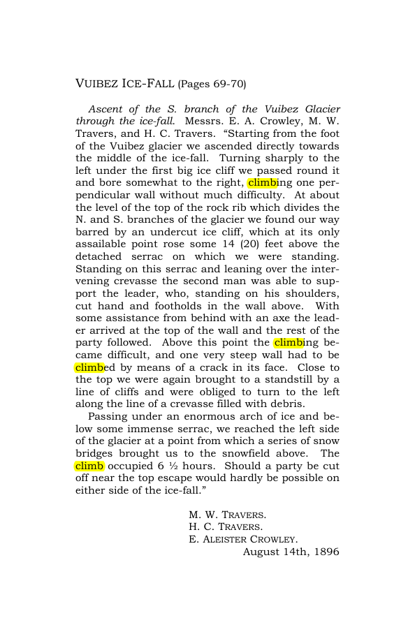 Original scan of Guide to the Walks & Climbs Around Arolla, PDF page 2