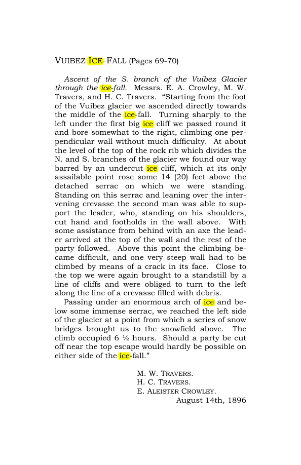 Original scan of Guide to the Walks & Climbs Around Arolla, PDF page 2