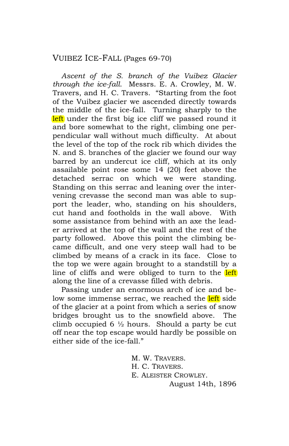 Original scan of Guide to the Walks & Climbs Around Arolla, PDF page 2