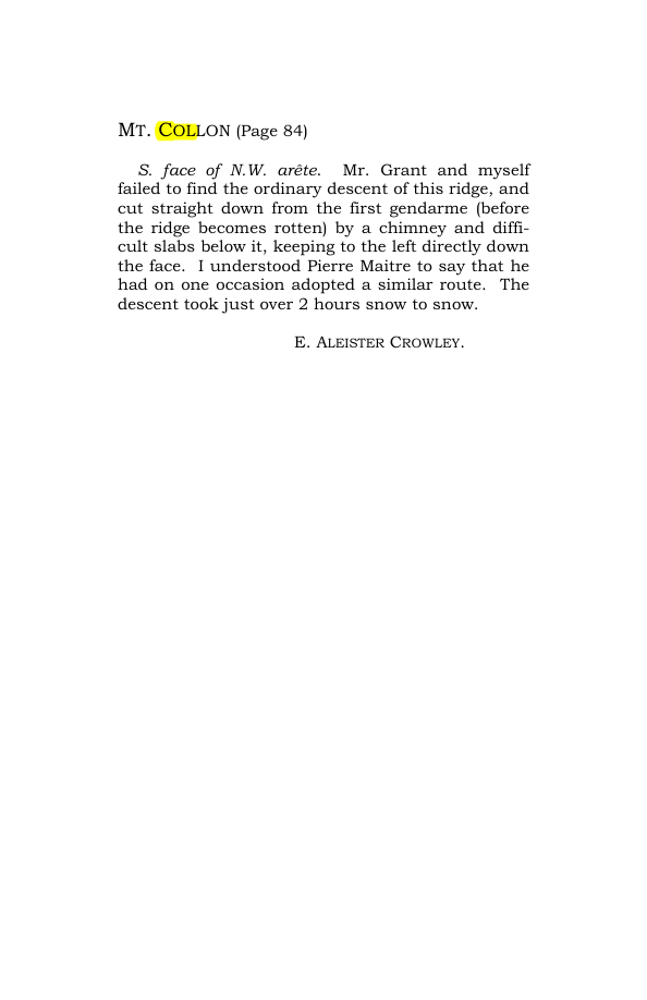 Original scan of Guide to the Walks & Climbs Around Arolla, PDF page 3