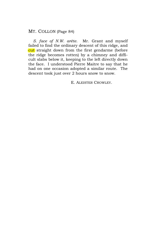 Original scan of Guide to the Walks & Climbs Around Arolla, PDF page 3