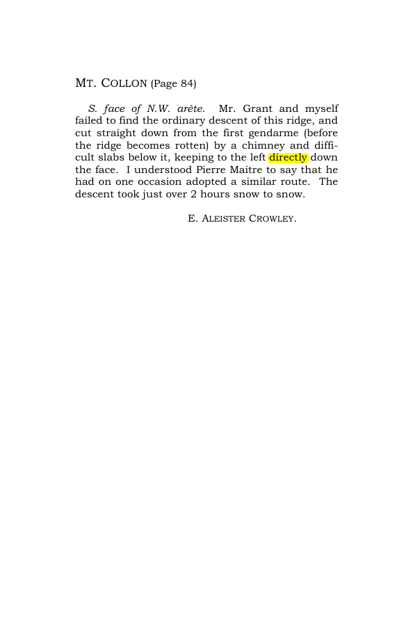 Original scan of Guide to the Walks & Climbs Around Arolla, PDF page 3