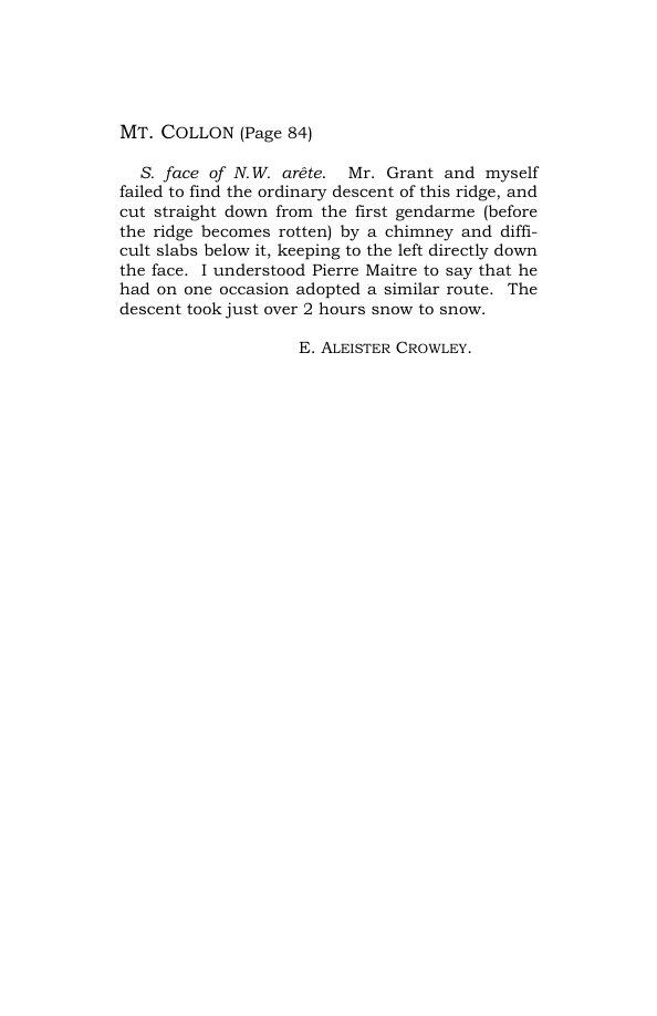 Original scan of Guide to the Walks & Climbs Around Arolla, PDF page 3