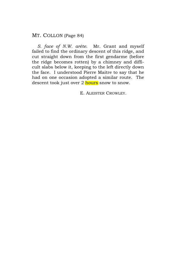 Original scan of Guide to the Walks & Climbs Around Arolla, PDF page 3