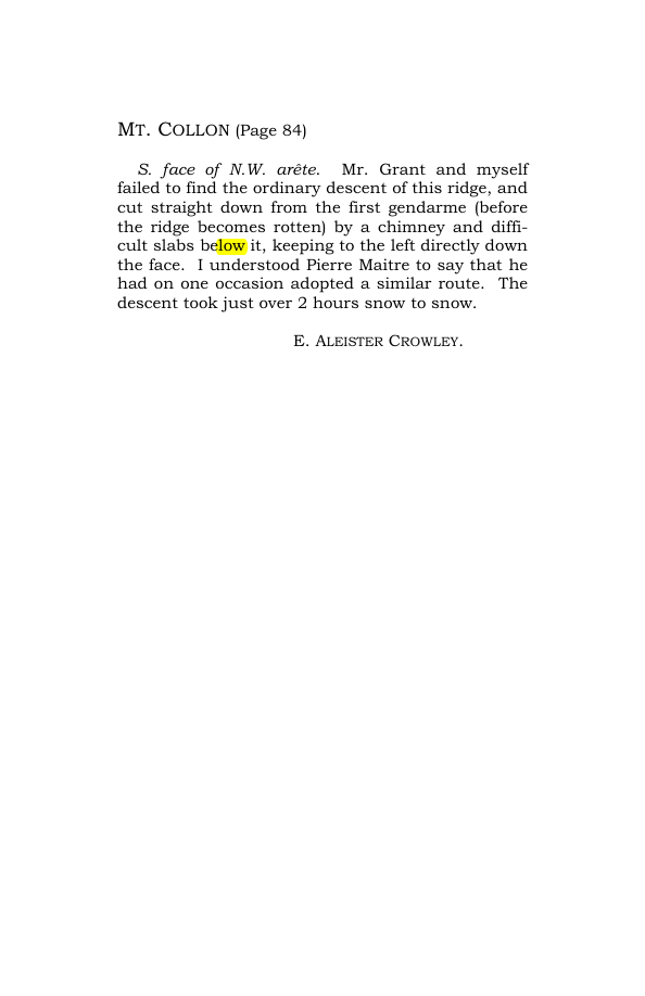 Original scan of Guide to the Walks & Climbs Around Arolla, PDF page 3