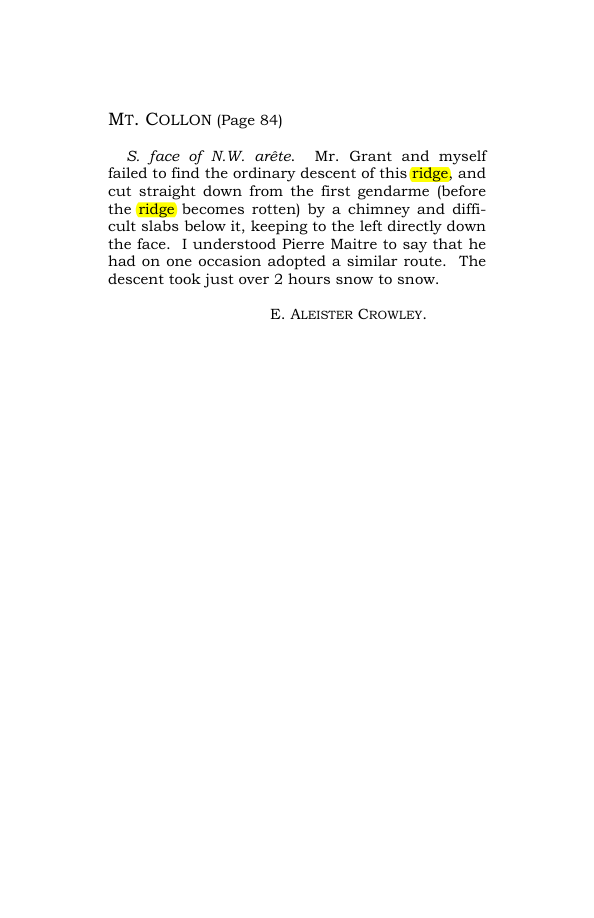 Original scan of Guide to the Walks & Climbs Around Arolla, PDF page 3