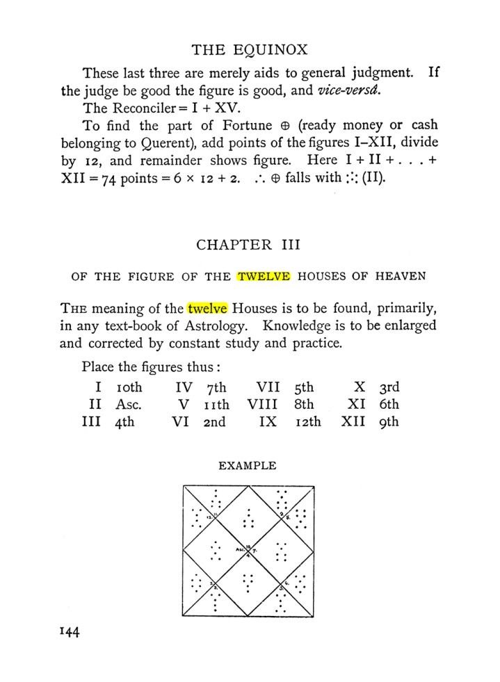 Original scan of Handbook of Geomancy, PDF page 10