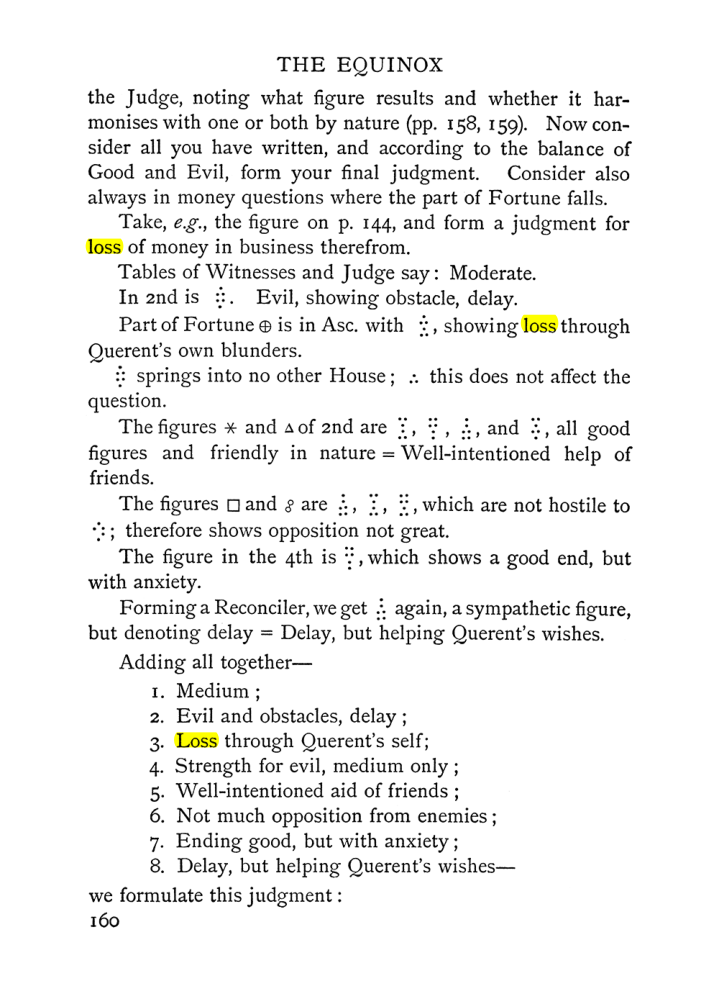 Original scan of Handbook of Geomancy, PDF page 26