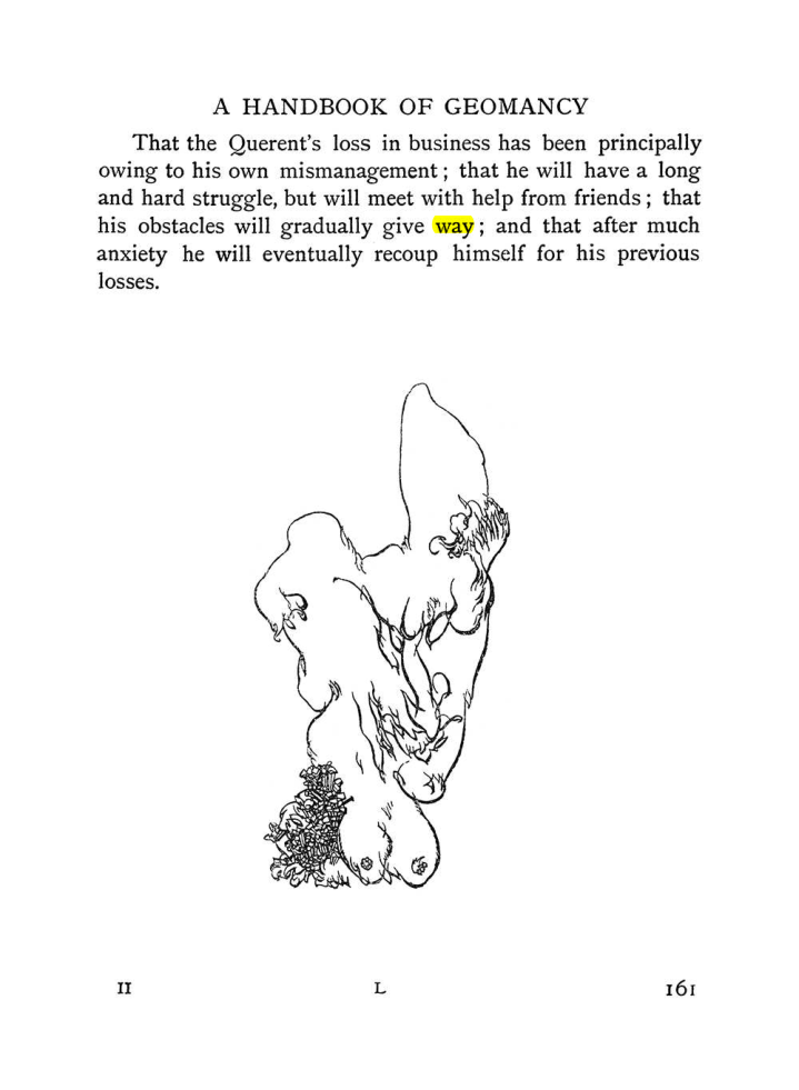 Original scan of Handbook of Geomancy, PDF page 27