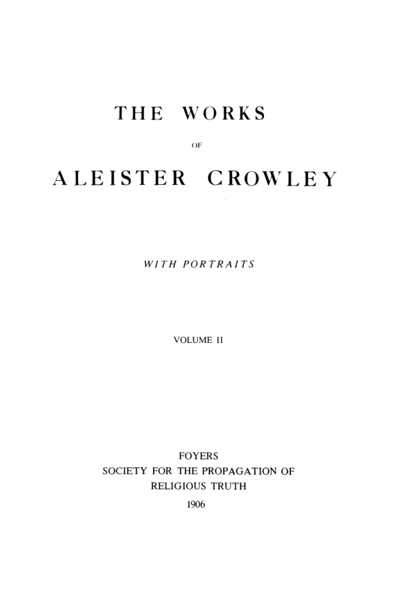 Original scan of Collected Works (Vol. II), PDF page 3