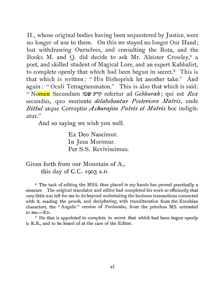 Original scan of The Goetia, PDF page 10
