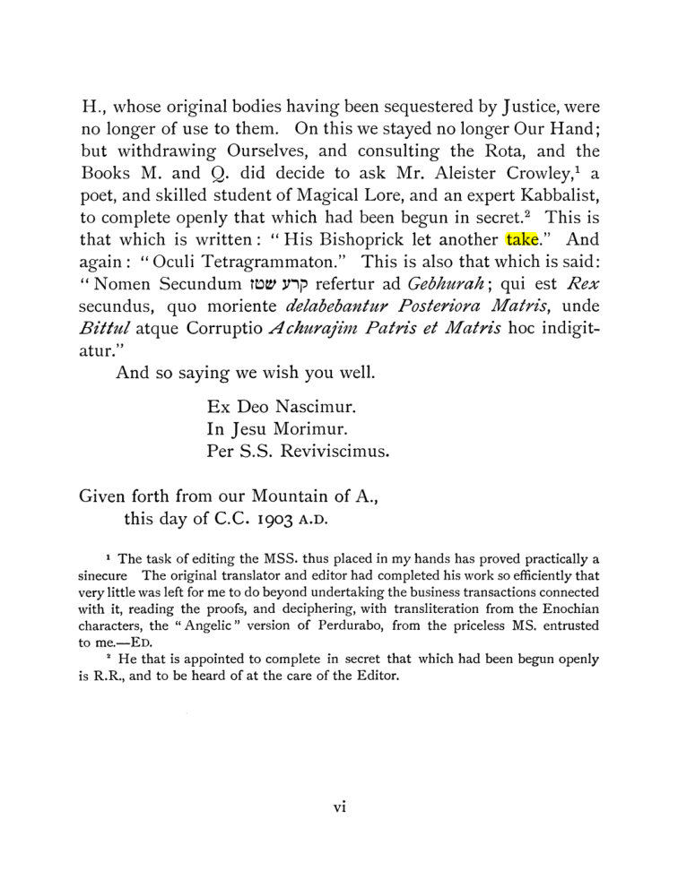 Original scan of The Goetia, PDF page 10