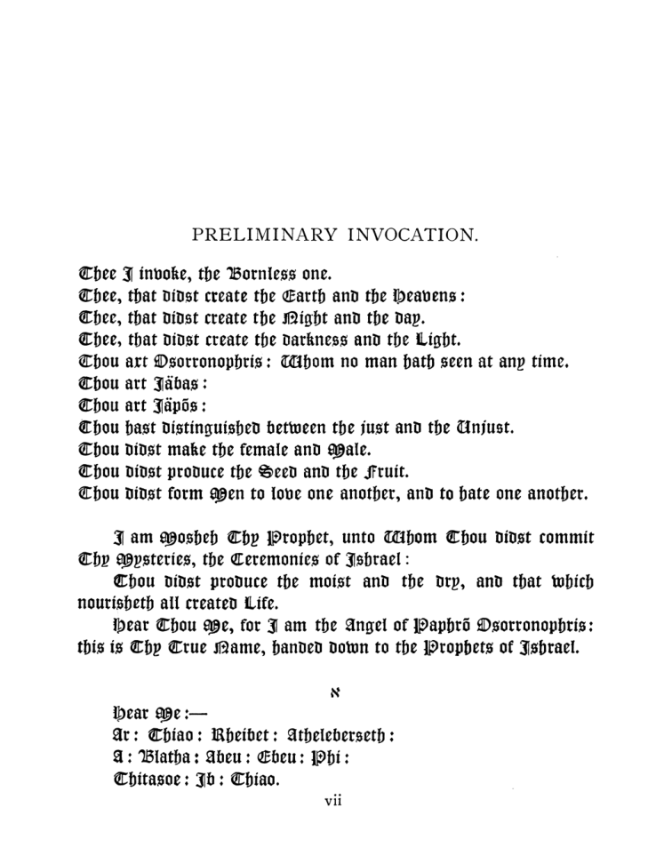 Original scan of The Goetia, PDF page 11