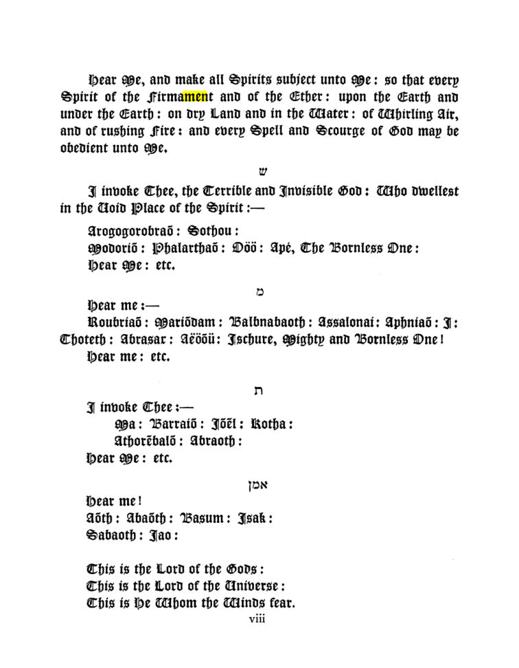 Original scan of The Goetia, PDF page 12