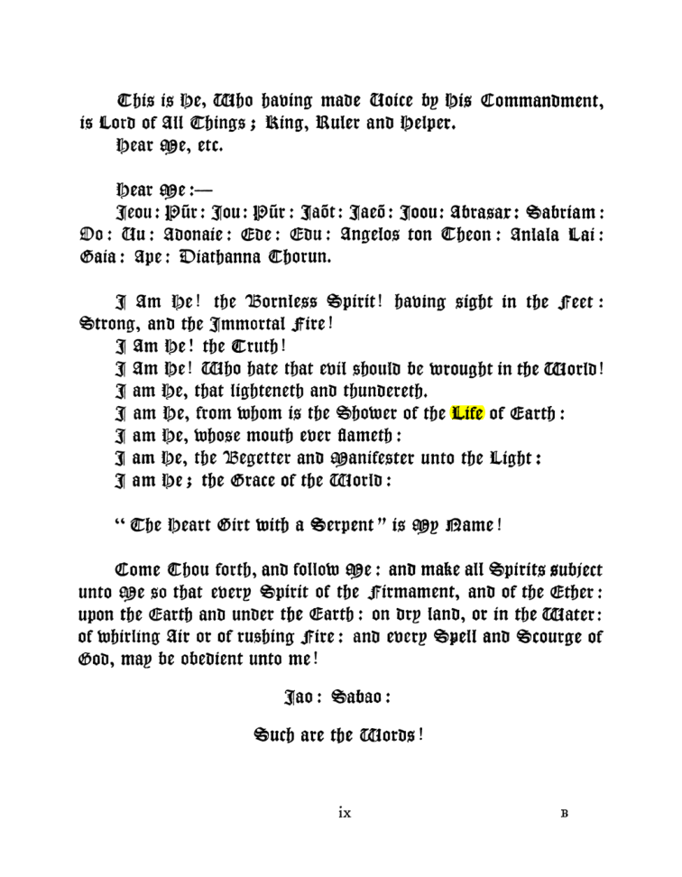 Original scan of The Goetia, PDF page 13