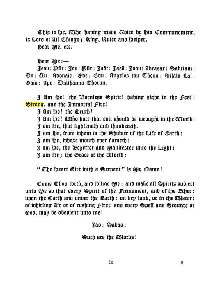Original scan of The Goetia, PDF page 13