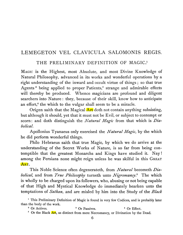 Original scan of The Goetia, PDF page 20