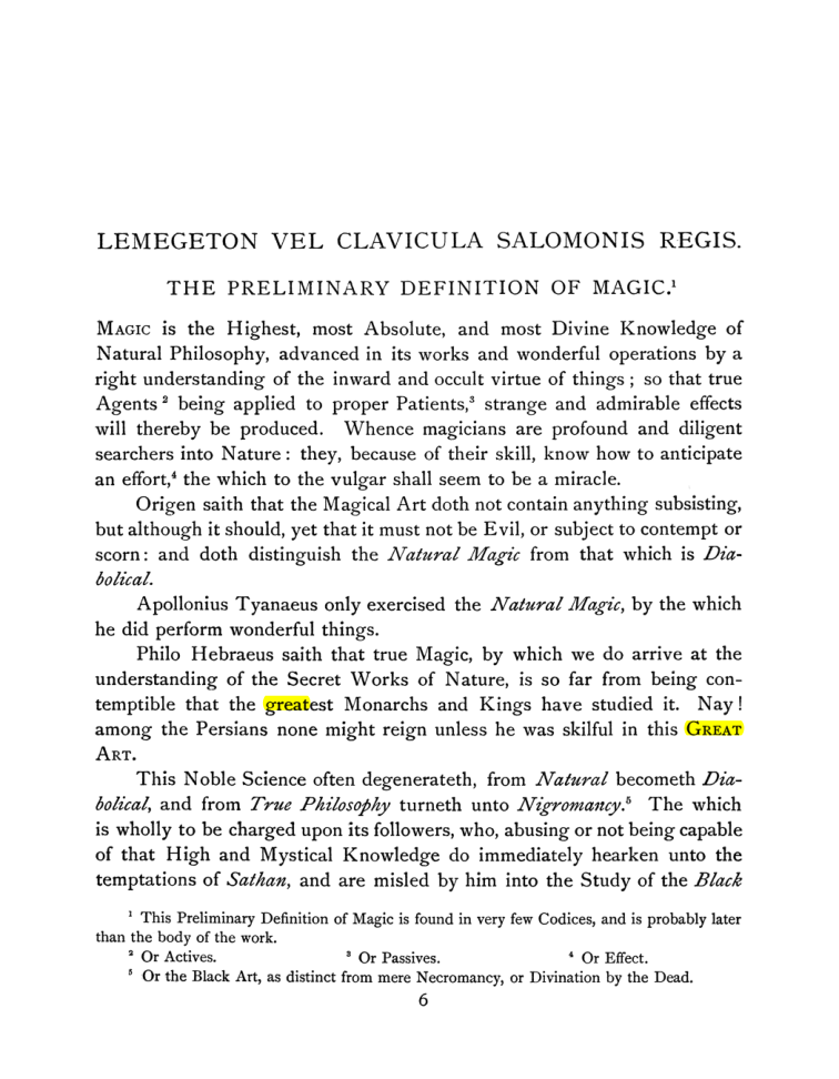 Original scan of The Goetia, PDF page 20