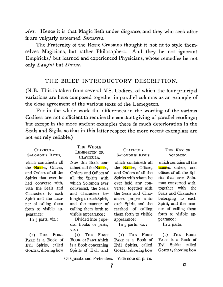Original scan of The Goetia, PDF page 21