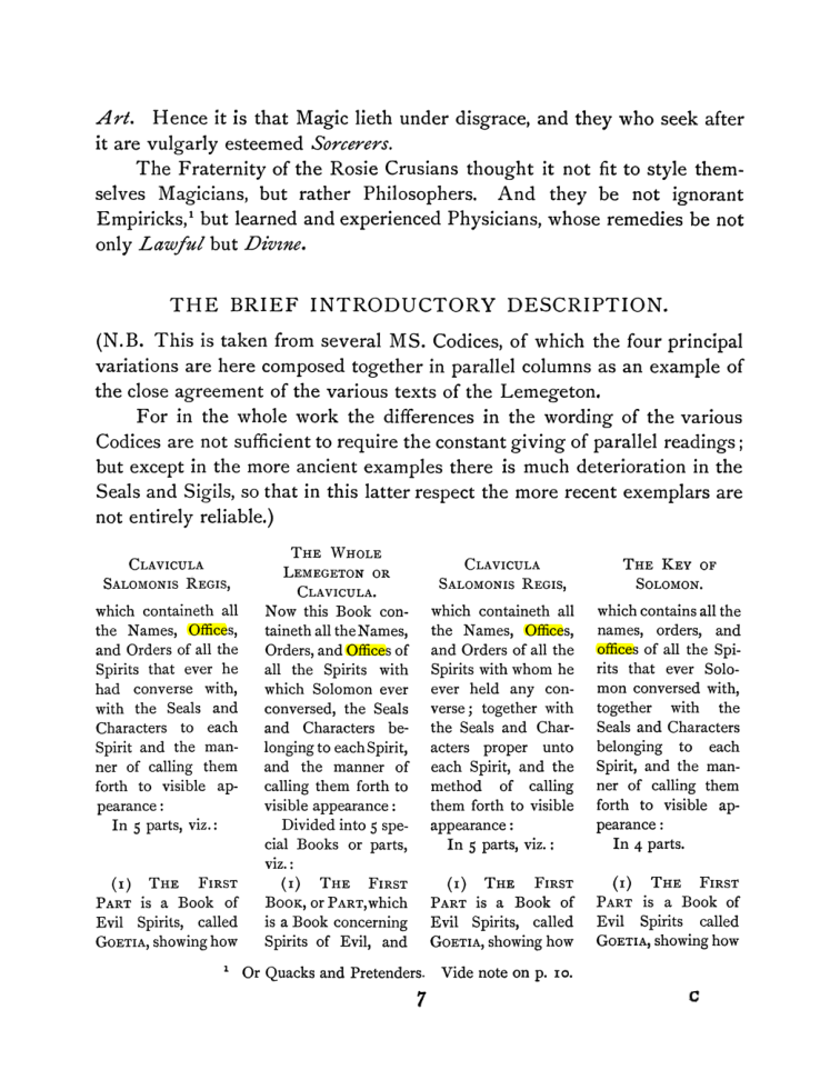 Original scan of The Goetia, PDF page 21