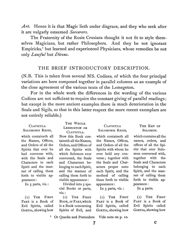 Original scan of The Goetia, PDF page 21