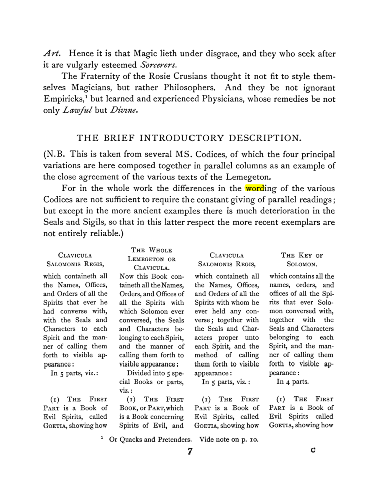 Original scan of The Goetia, PDF page 21