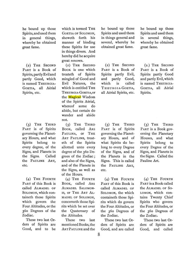 Original scan of The Goetia, PDF page 22