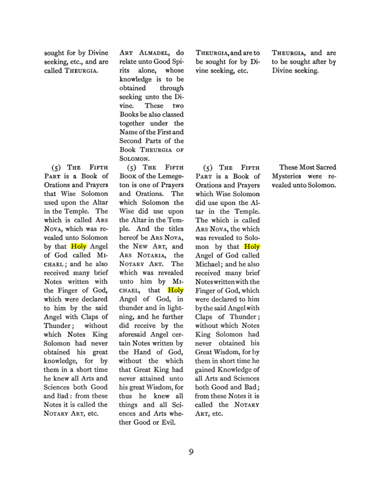 Original scan of The Goetia, PDF page 23