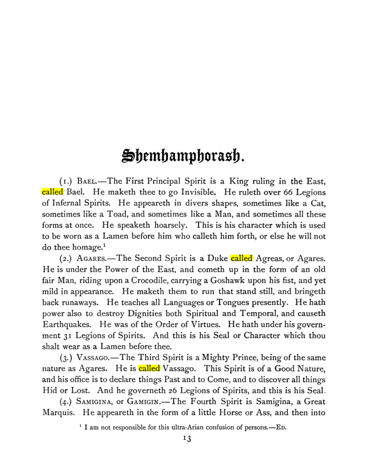Original scan of The Goetia, PDF page 27