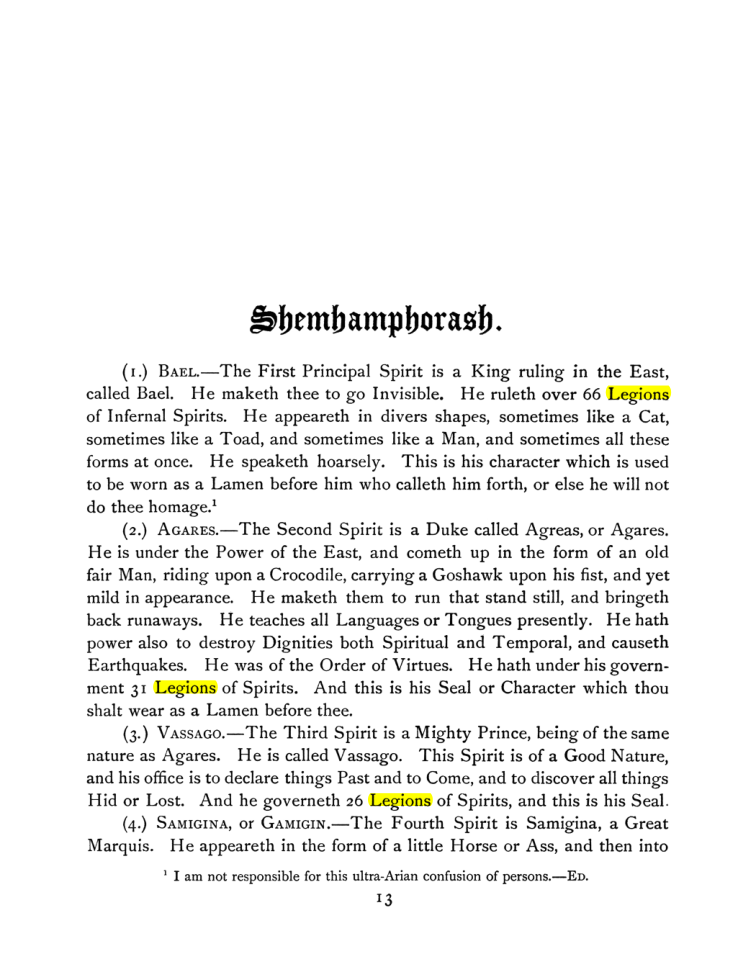 Original scan of The Goetia, PDF page 27